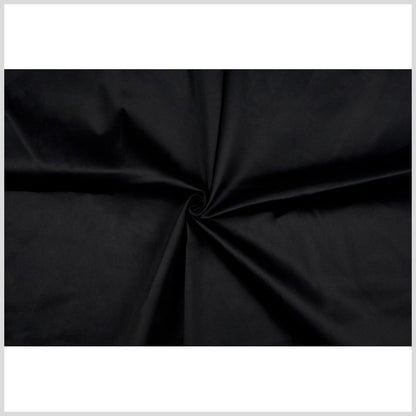Black Solid Sateen Full
