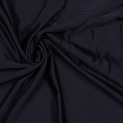 Black Luminous Cotton Sateen Detail