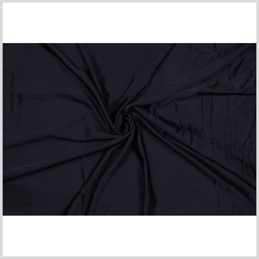 Black Luminous Cotton Sateen Full