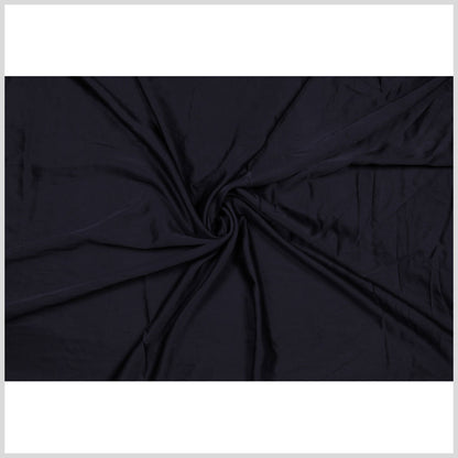 Black Luminous Cotton Sateen Full