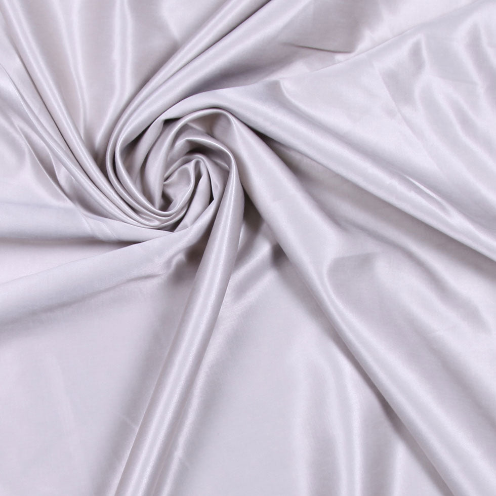 Beige Cotton-Rayon Sateen Detail
