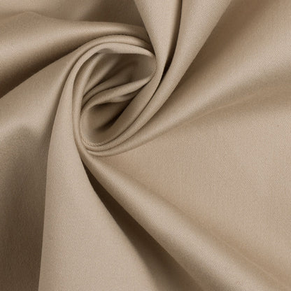 Beige Stretch Cotton Sateen Detail