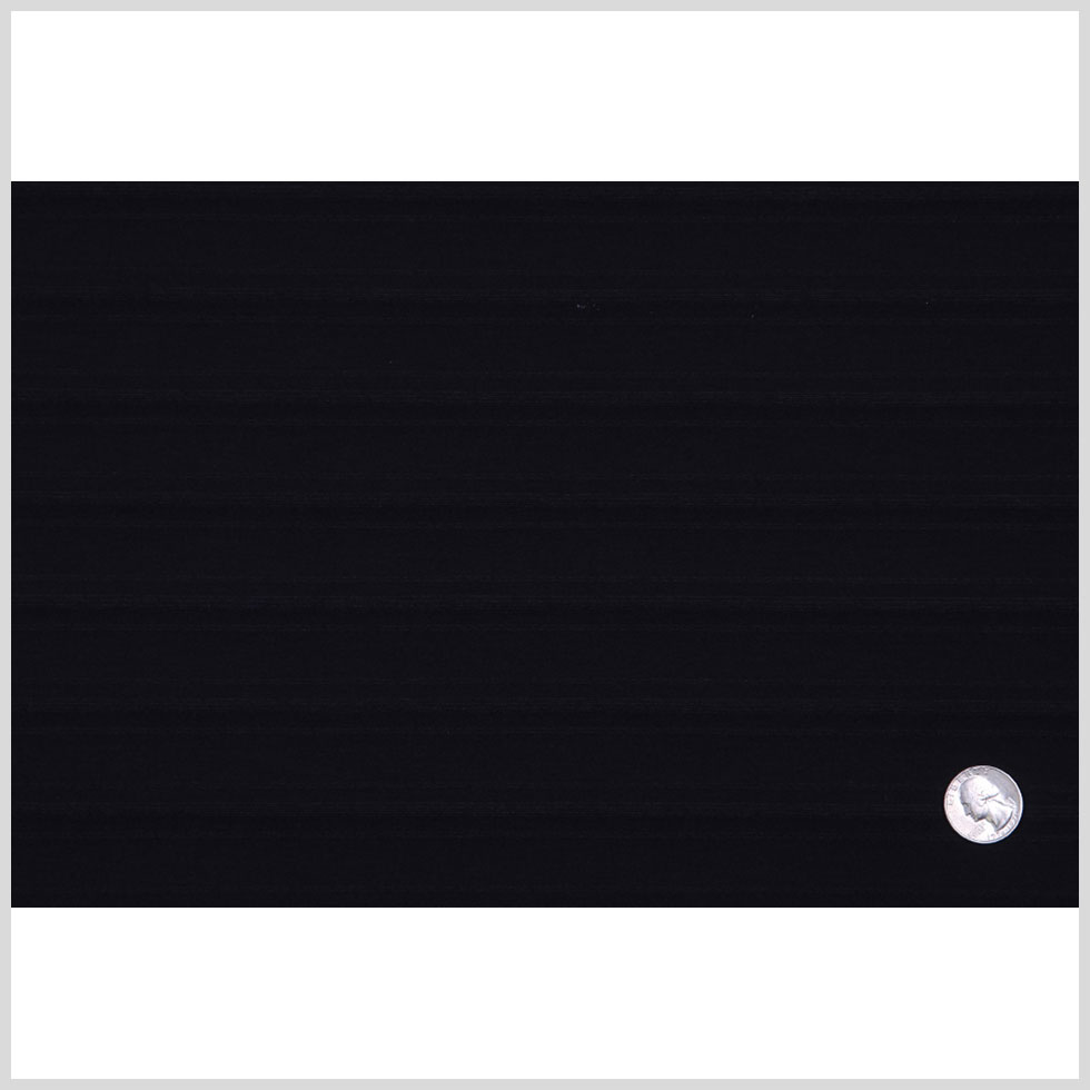 Italian Black Striped Cotton-Lycra Full