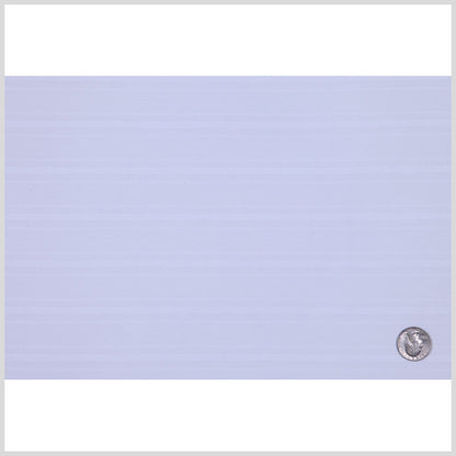 Italian White Striped Cotton-Lycra Full