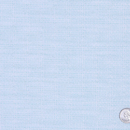 White/Robin's Egg Solid Woven Detail