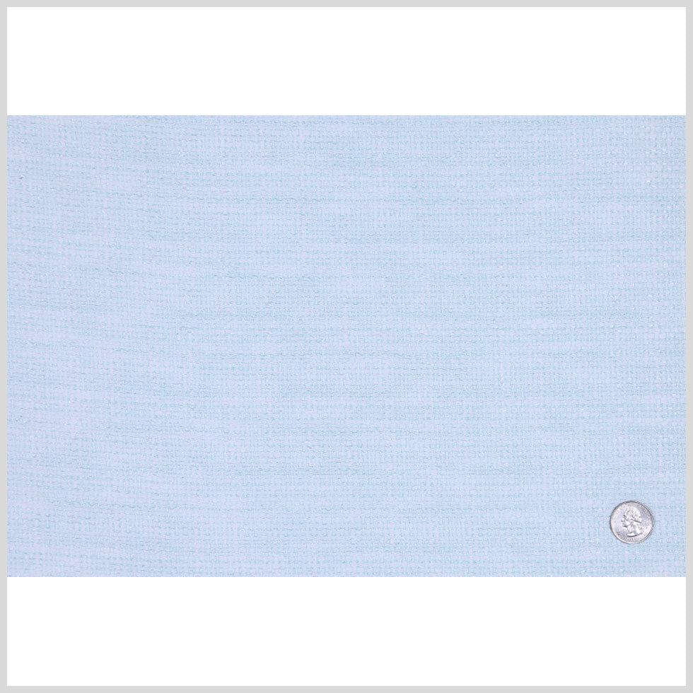 White/Robin's Egg Solid Woven Full