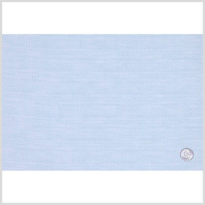 White/Robin's Egg Solid Woven Full