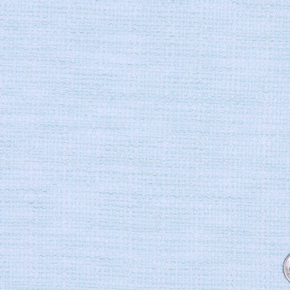 White/Robin's Egg Solid Woven Detail