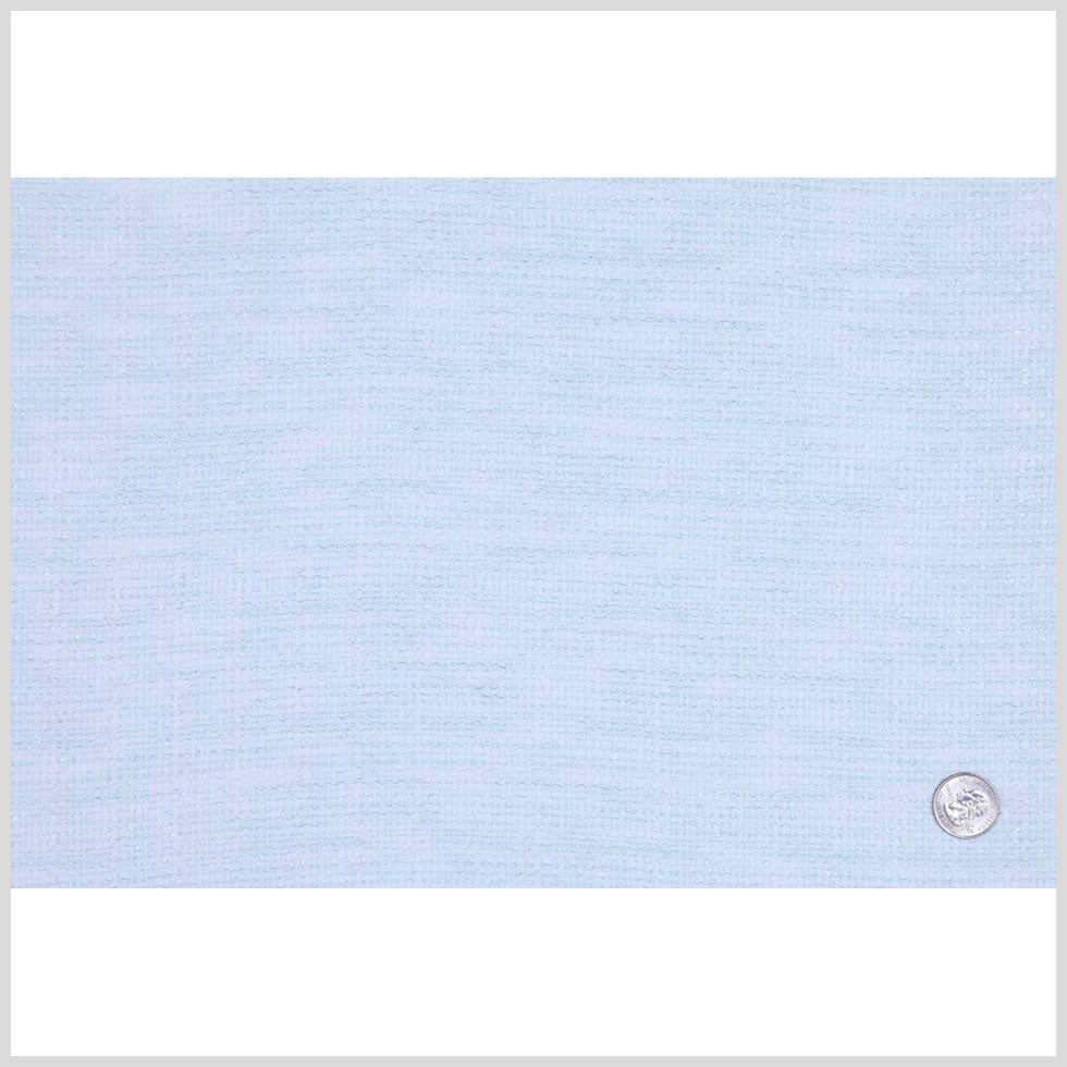 White/Robin's Egg Solid Woven Full