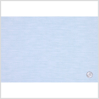 White/Robin's Egg Solid Woven Full