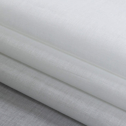 White Cotton Batiste Folded