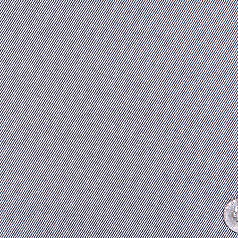 Silver/Black Solid Denim Detail