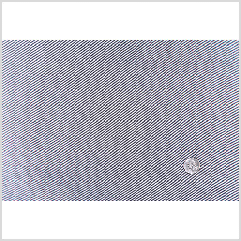 Silver/Black Solid Denim Full