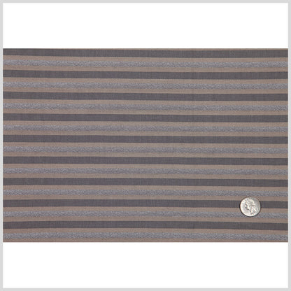 Beige/Gray Striped Shirting Full