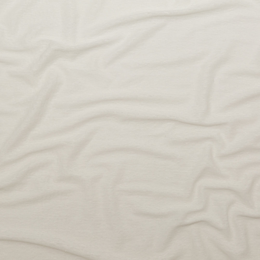 Heathered Tofu Linen Jersey