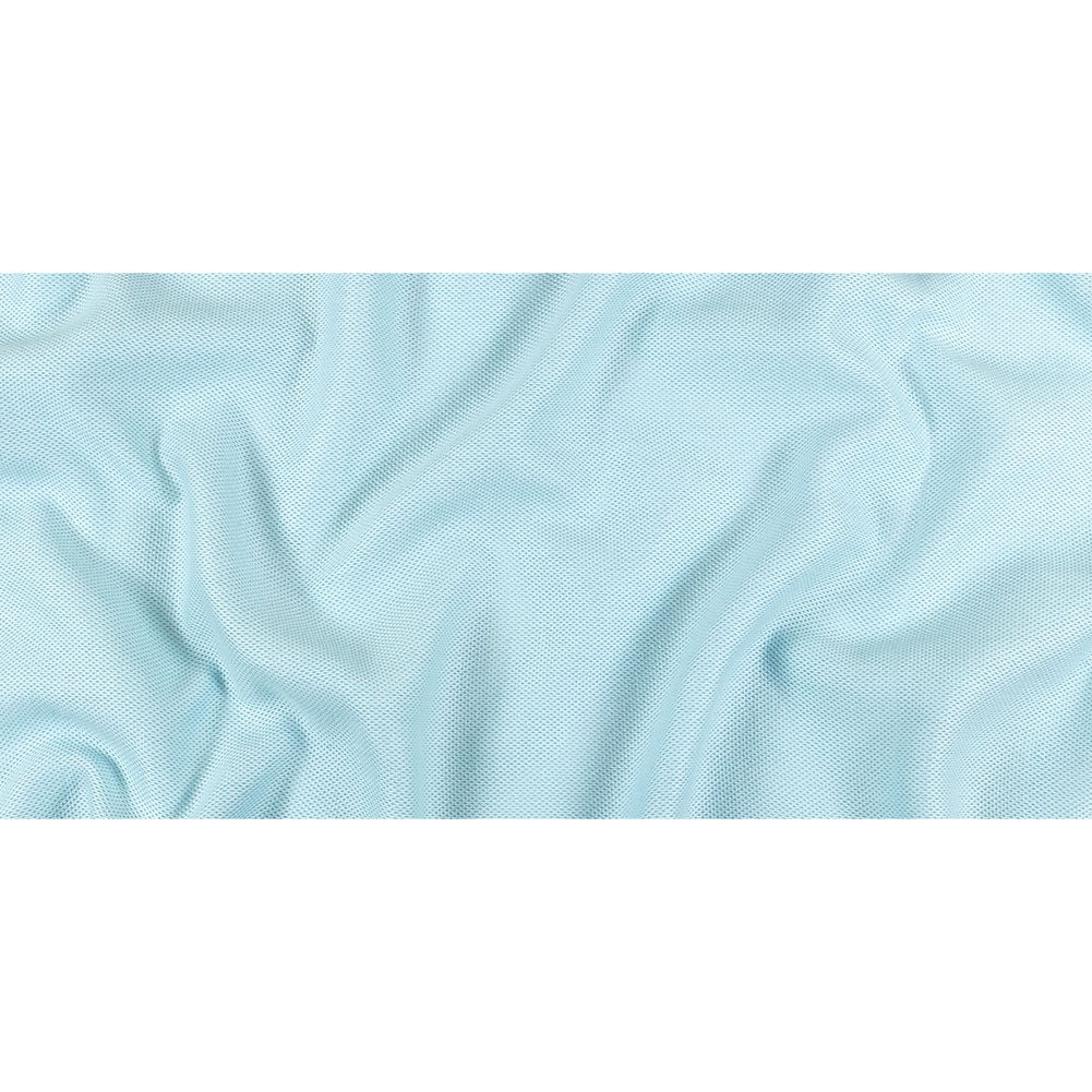 Baby Blue Tactile Diamonds Cotton and Polyester Woven Full