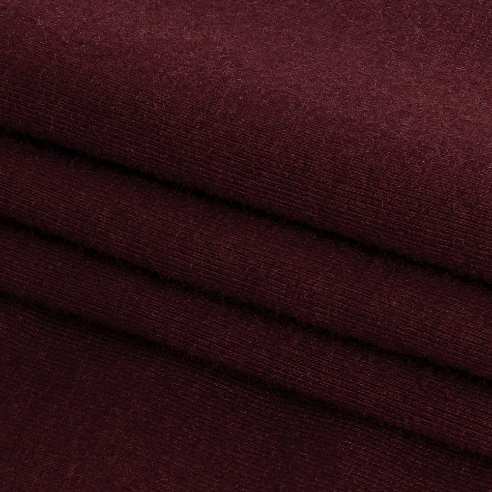 Maroon Solid Jersey Folded