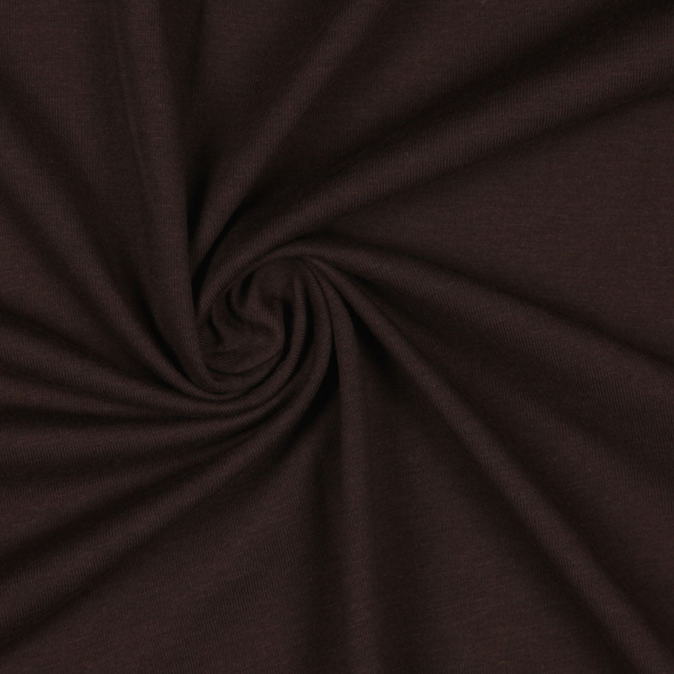 Dark Chocolate Solid Jersey Detail