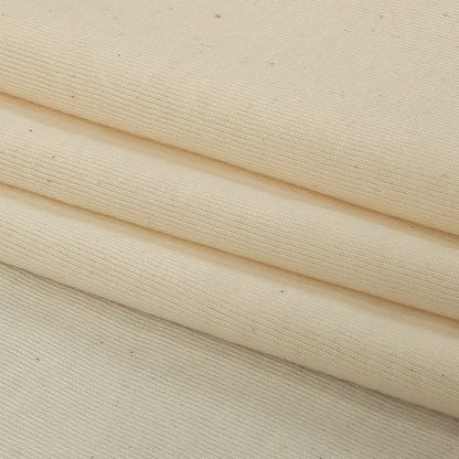 Eggnog Natural Flecks Cotton Jersey Folded