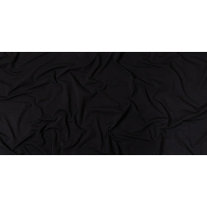 Black Stretch Cotton Jersey Full