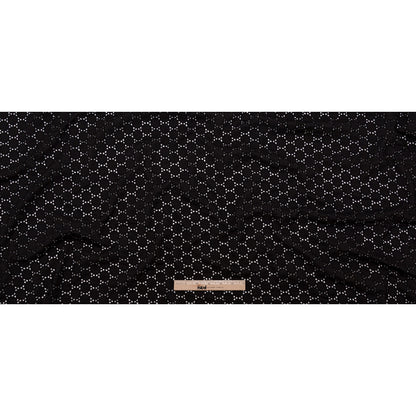Famous NYC Designer After Dark Circular Embroidered Cotton Eyelet Full