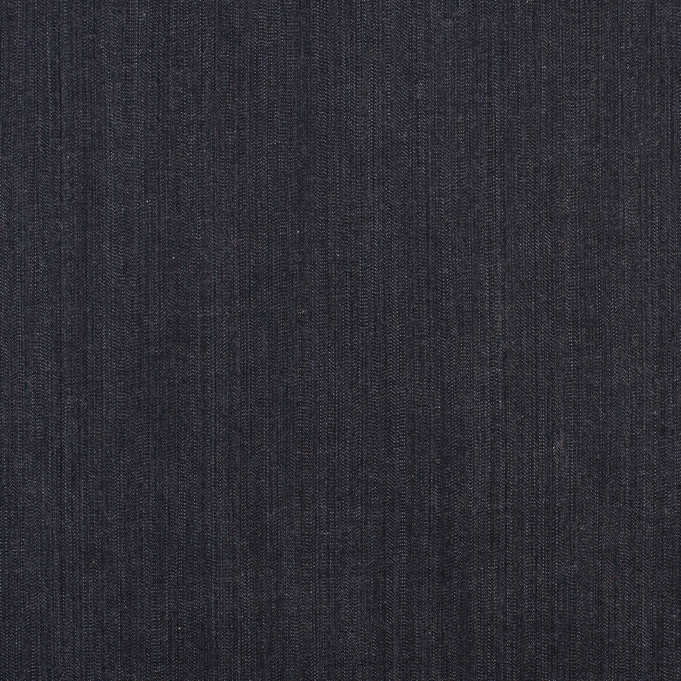 Charcoal Stretch Cotton Denim