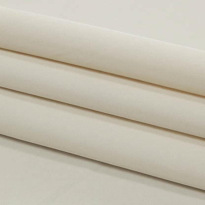 White Asparagus Cotton and Polyester Faille Folded