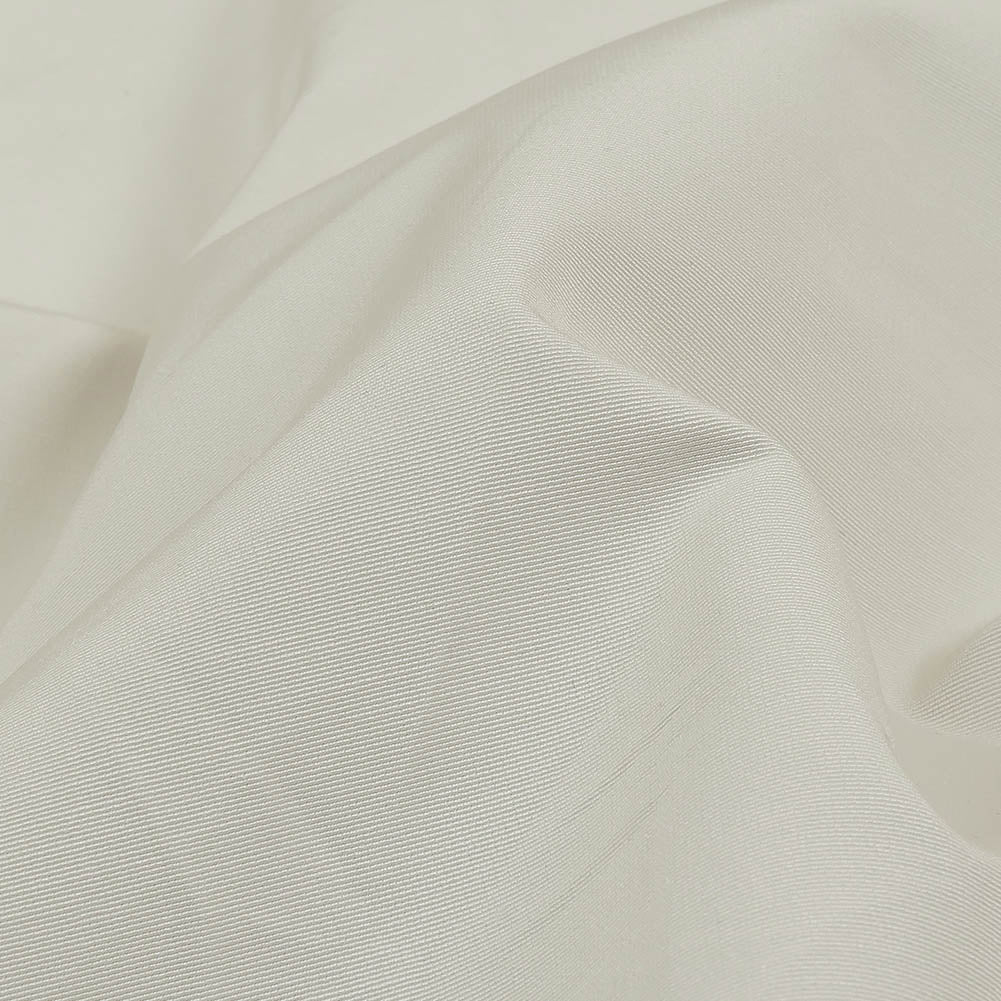 White Asparagus Cotton and Polyester Faille Detail
