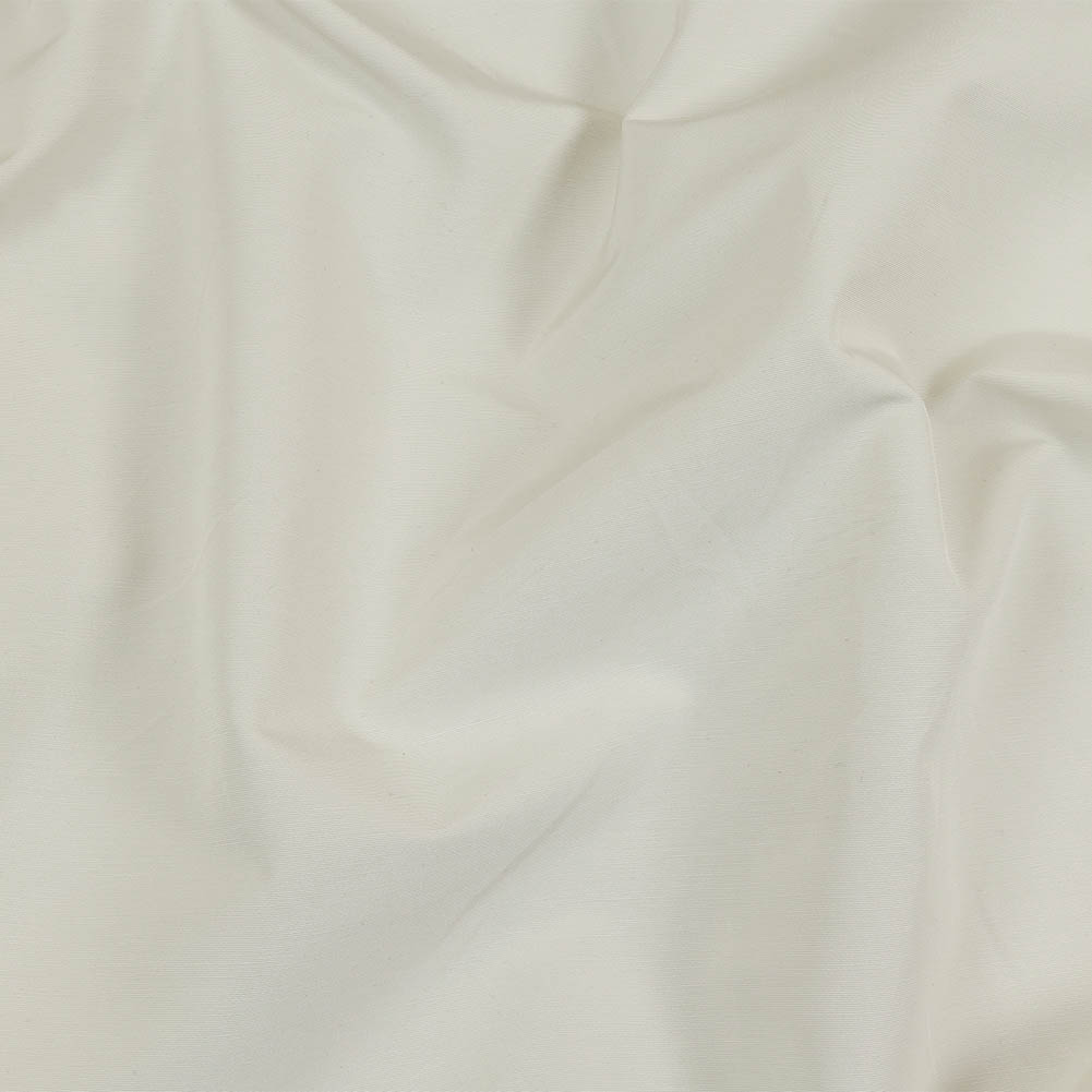 White Asparagus Cotton and Polyester Faille