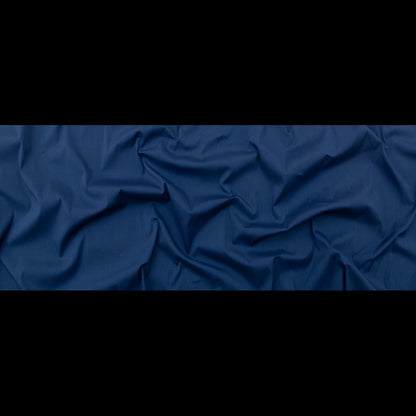 Navy Peony Stretch Lightweight Cotton Sateen Full