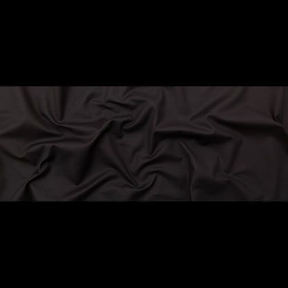 Black Stretch Cotton Poplin Full