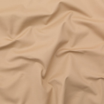 Nougat Stretch Cotton Poplin