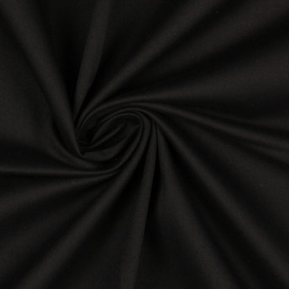 Theory Black Cotton-Lycra Cotton Twill Detail
