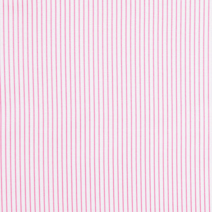 White/Pink Striped Shirting Detail