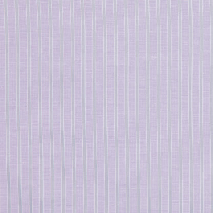 Italian Purple and Gray Cotton Shirting Detail