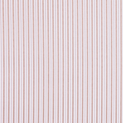 White/Beige/Red Striped Shirting Detail