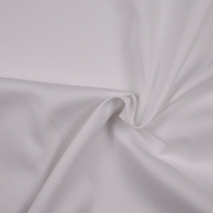 Organic Cotton Twill - White - Stratton Collection
