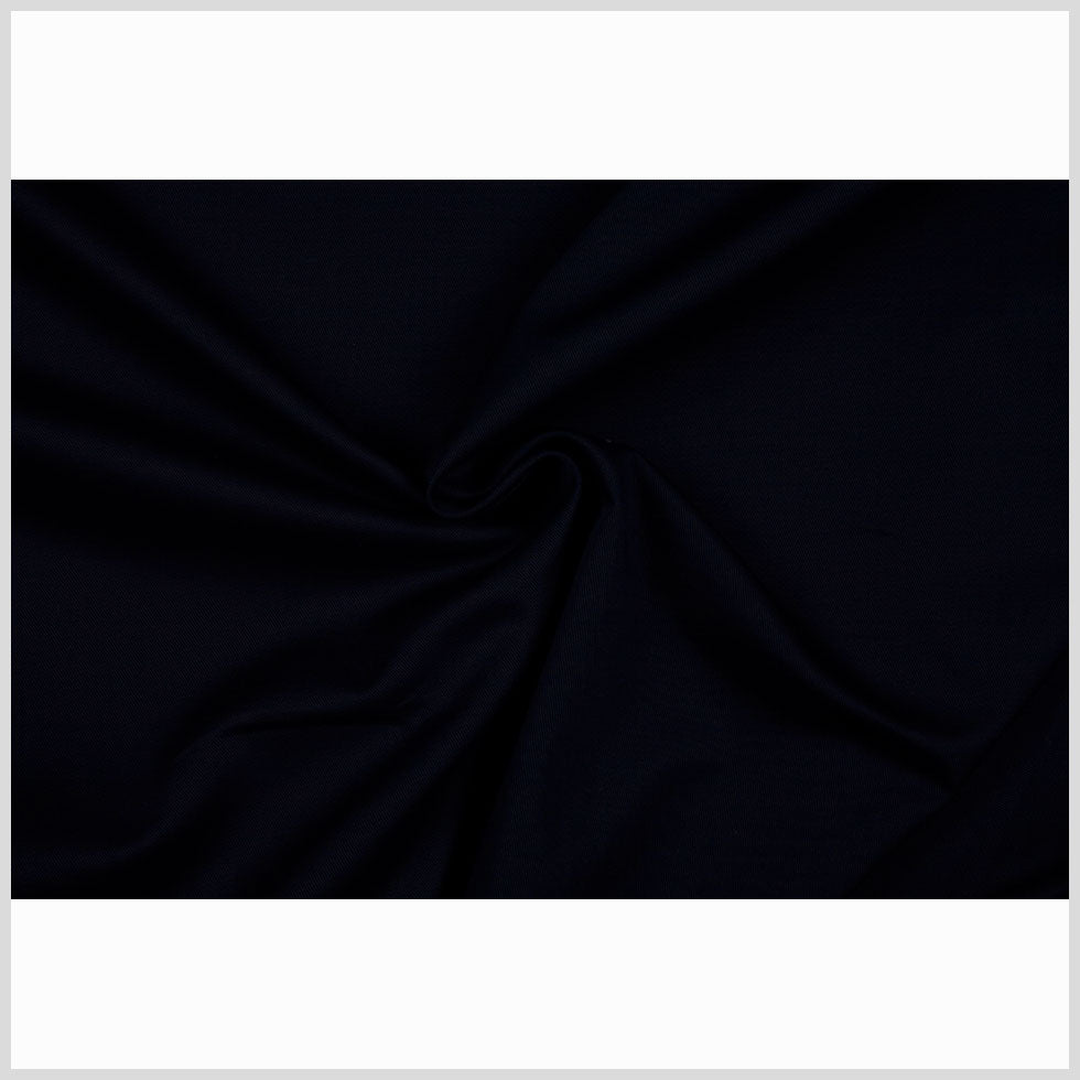 Organic Cotton Twill - Black - Stratton Collection