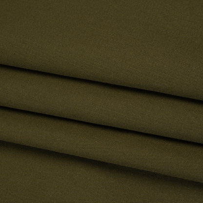 Organic Cotton Twill - Olive - Stratton Collection Folded