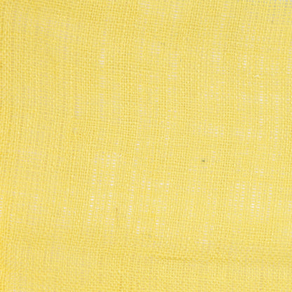 Buttercup Yellow Jute Burlap