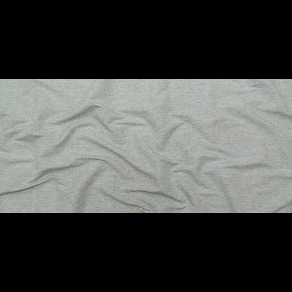 Italian Ocean Wave and White Striated Lightweight Linen Woven Full