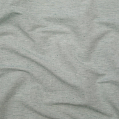 Italian Ocean Wave and White Striated Lightweight Linen Woven