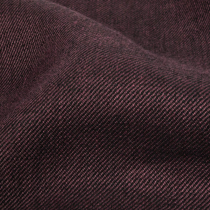 Purple/Black Solid Twill Detail