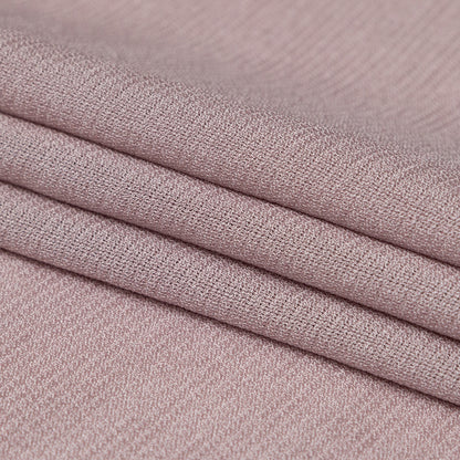 Italian Deauville Mauve Rayon and Acetate Tactile Woven Folded