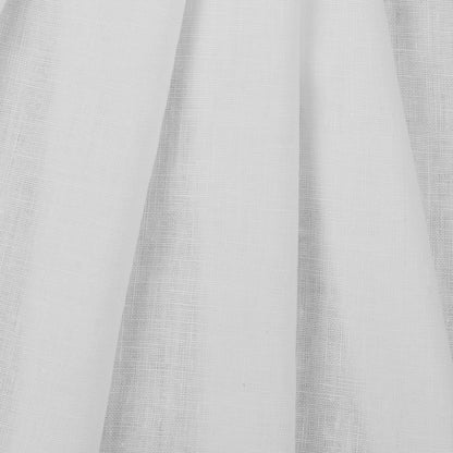 White Heavyweight Fashion Linen Folded