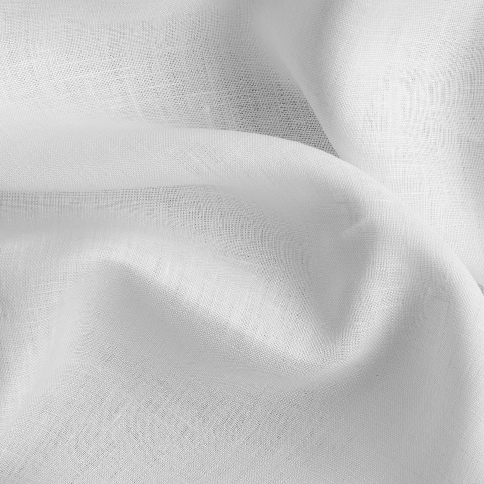 White Light-Weight Linen Woven