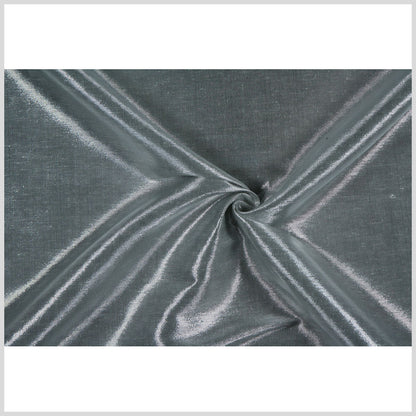 Metallic Silver Solid Lame & Metallic Full