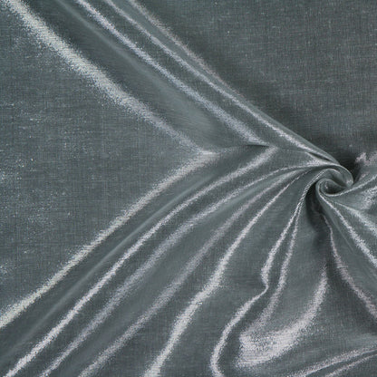 Metallic Silver Solid Lame & Metallic