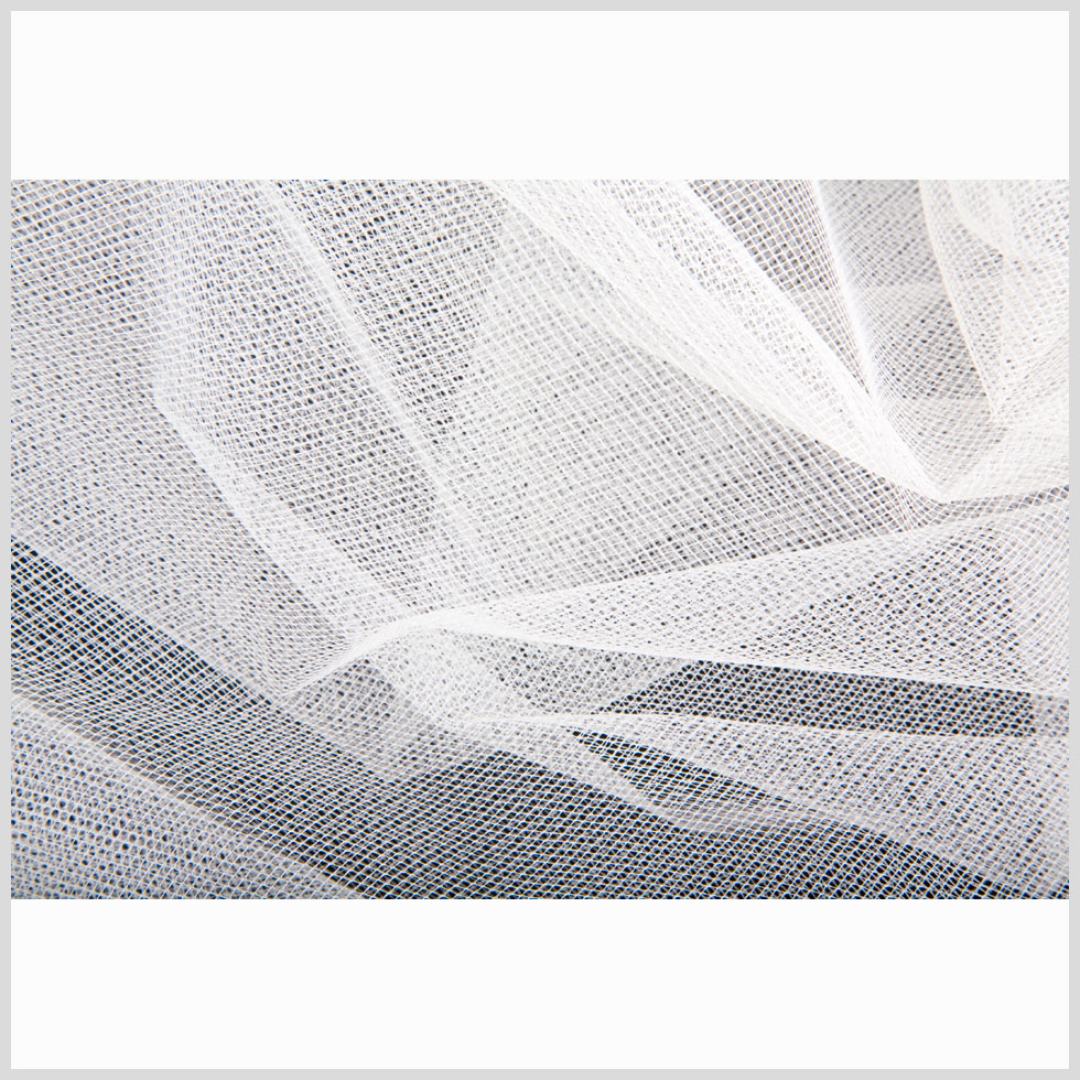 Diamond Net Nylon Tulle - Ivory - Kaitlyn Collection