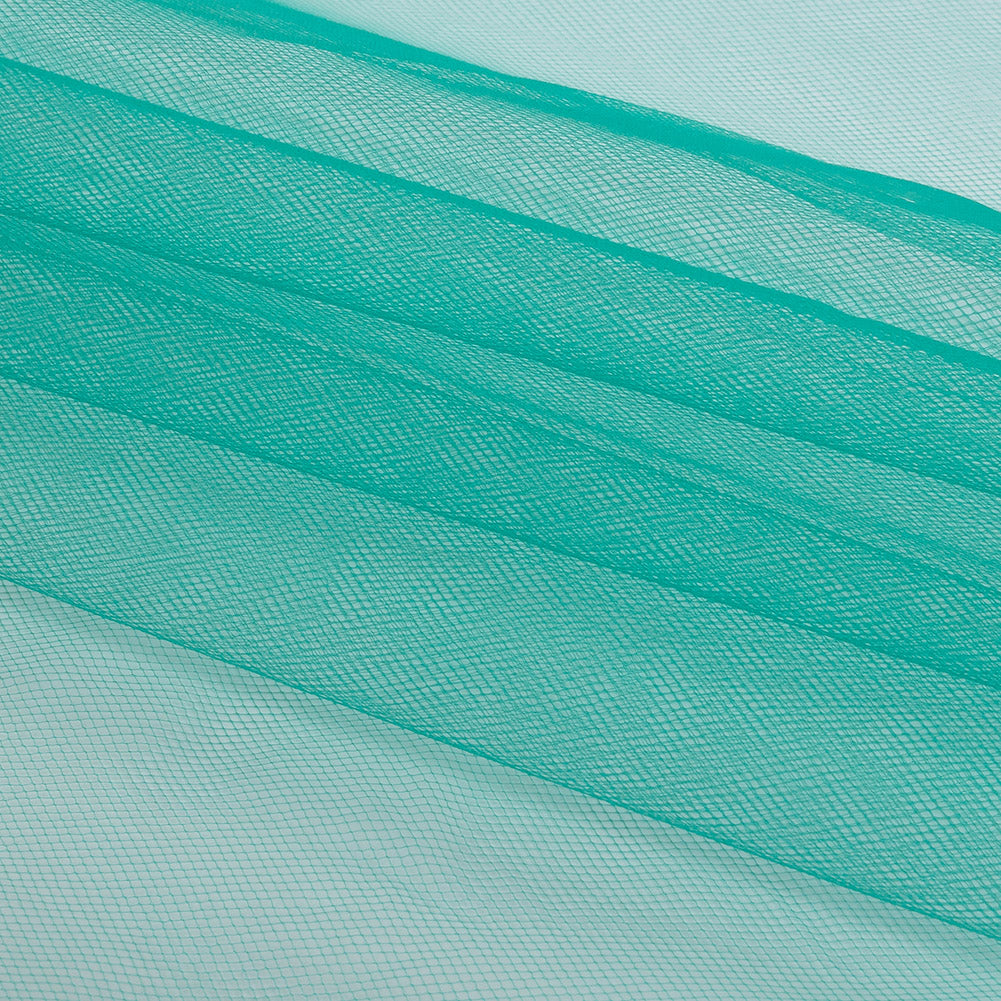 Nylon Tulle 54" - Teal - Pavlova Collection Folded